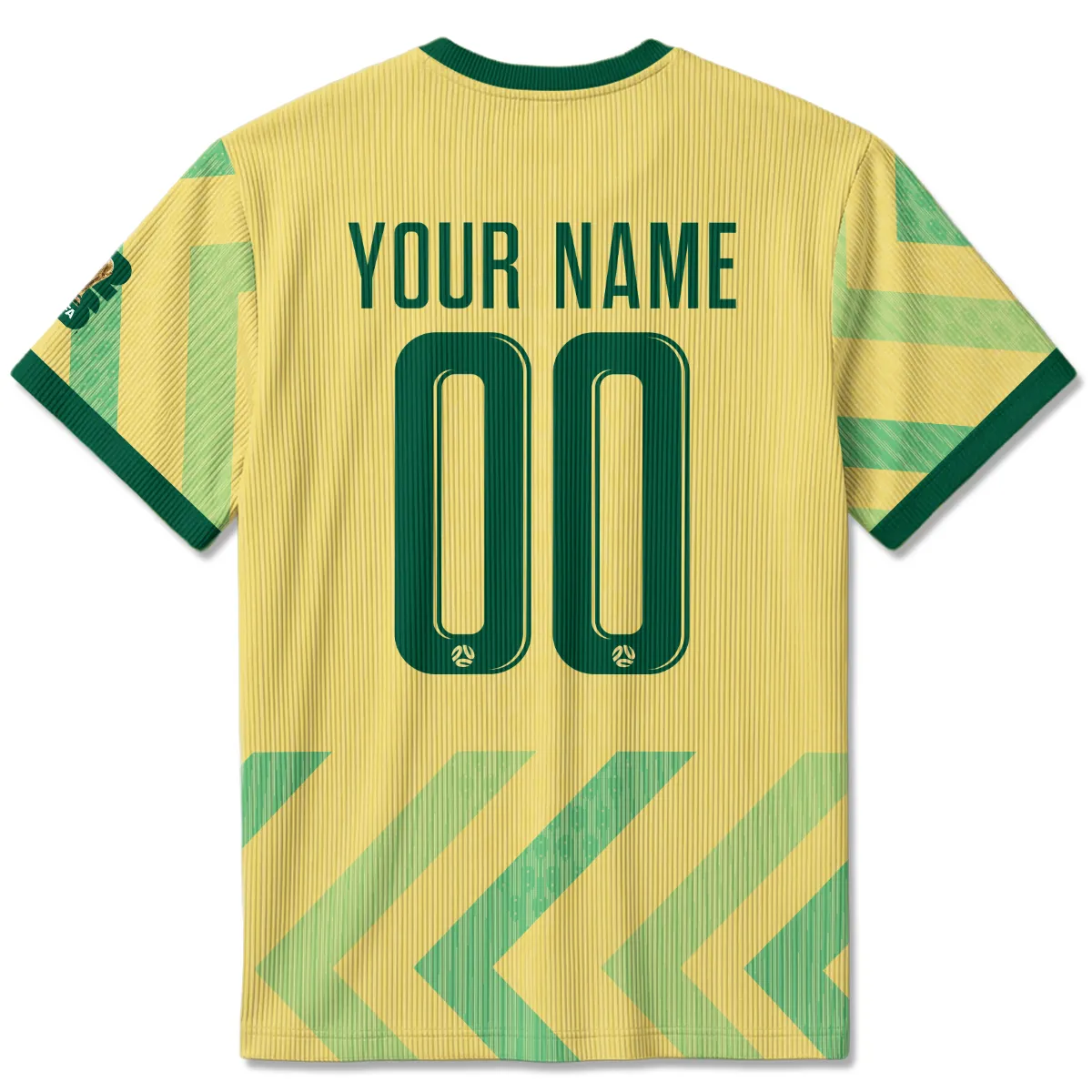 Australia Concept Jersey Unisex Classic Logo Ribbed T-Shirt All Over Prints - Gift for Australia Fans QTAU030426A2-RTS - Image 3