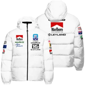 1980 WDC Alan Jones Williams F1 Down & Puffer Jackets BLAJ5426A2HCJ