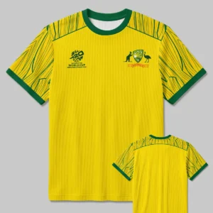 Cricket Australia 2026 Women's T20 World Cup Unisex Classic Logo Ribbed T-Shirt All Over Prints - Gift for Australia Fans QTCK010426A1-RTS