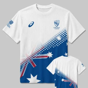 Cricket Australia 2026 Women's T20 World Cup Unisex Classic Logo Ribbed T-Shirt All Over Prints - Gift for Australia Fans QTCK010426A3-RTS