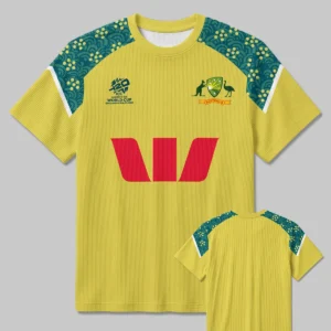 Cricket Australia ODI 2026 Women's T20 World Cup Unisex Classic Logo Ribbed T-Shirt All Over Prints - Gift for Australia Fans QTCK300326AA4-RTS