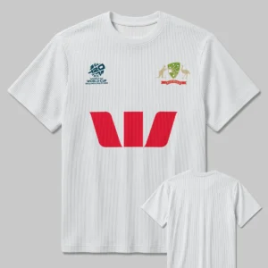 Cricket Cricket Australia Test 2026 Women's T20 World Cup Unisex Classic Logo Ribbed T-Shirt All Over Prints - Gift for Australia Fans QTCK300326AA6-RTS