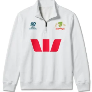 Alternative view of Cricket Cricket Australia Test 2026 Women's T20 World Cup Quarter Zip Sweatshirt All Over Prints - Gift for Australia Fans QTCK300326AA6-QTZ