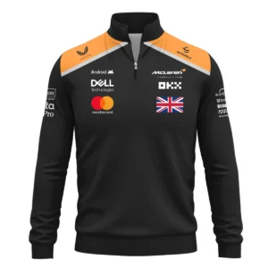 Alternative view of James Hunt x 2025 Edition Quarter Zip Sweatshirt For Fans BL2725A2QZS - Formula Racing Apparel