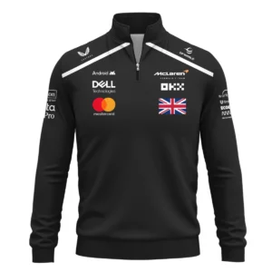 Alternative view of James Hunt x 2025 Edition Quarter Zip Sweatshirt For Fans BL2725A3QZS - Pit Lane Clothing