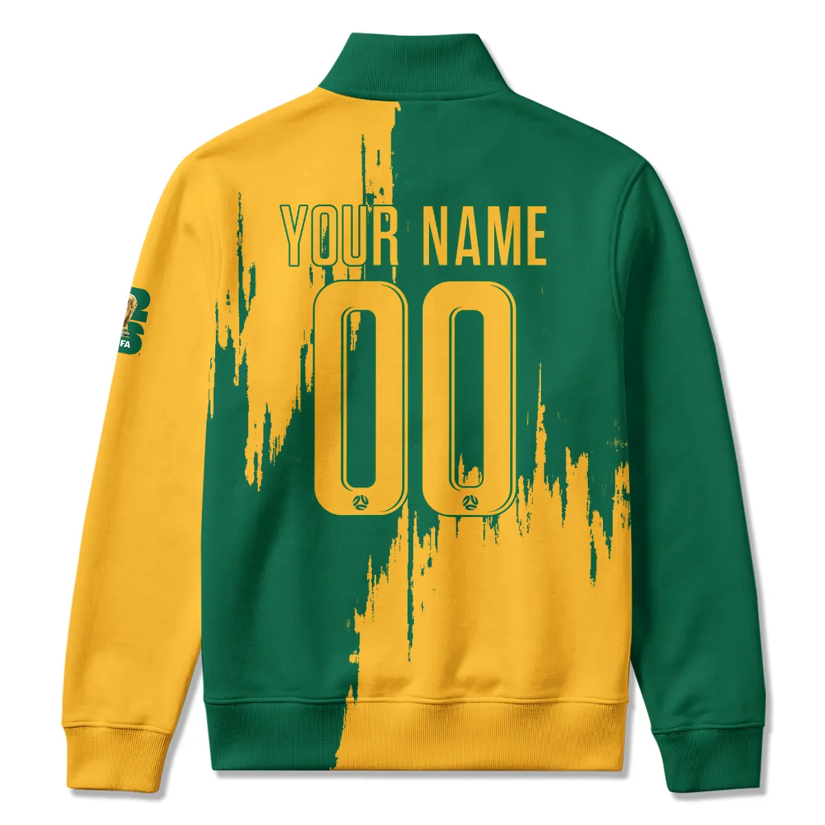 Australia Concept Jersey Quarter Zip Sweatshirt All Over Prints - Gift for Australia Fans QTAU030426A6-QTZ - Image 3