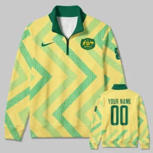 Australia Concept Jersey Quarter Zip Sweatshirt All Over Prints - Gift for Australia Fans QTAU030426A2-QTZ