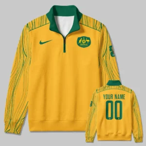 Australia Concept Jersey Quarter Zip Sweatshirt All Over Prints - Gift for Australia Fans QTAU030426A4-QTZ