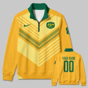 Australia Concept Jersey Quarter Zip Sweatshirt All Over Prints - Gift for Australia Fans QTAU030426A5-QTZ