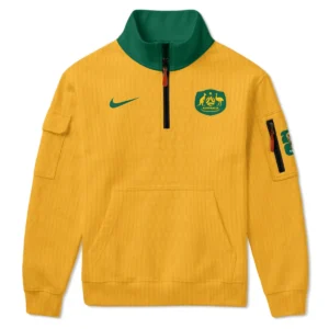 Alternative view of Australia Match Home 2026/27Jersey Sweatshirt Zipper All Over Prints - Gift for Australia Fans QTAU030426A1-SHZ
