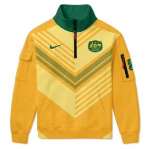 Alternative view of Australia Concept Jersey Sweatshirt Zipper All Over Prints - Gift for Australia Fans QTAU030426A5-SHZ