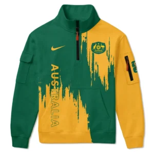Alternative view of Australia Concept Jersey Sweatshirt Zipper All Over Prints - Gift for Australia Fans QTAU030426A6-SHZ
