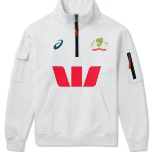 Alternative view of Cricket Cricket Australia Test Mens 25/26 Sweatshirt Zipper All Over Prints - Gift for Australia Fans QTCK300326AA3-SHZ