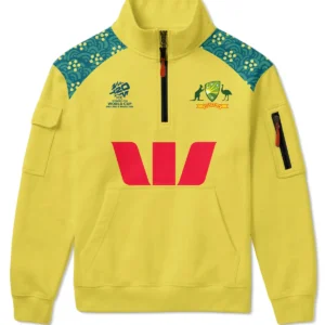 Alternative view of Cricket Australia ODI 2026 Women's T20 World Cup Sweatshirt Zipper All Over Prints - Gift for Australia Fans QTCK300326AA4-SHZ