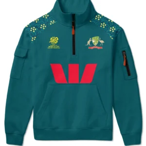 Alternative view of Cricket Australia 2026 Women's T20 World Cup Sweatshirt Zipper All Over Prints - Gift for Australia Fans QTCK300326AA5-SHZ