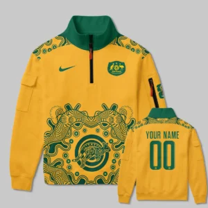 Australia Concept Jersey Sweatshirt Zipper All Over Prints - Gift for Australia Fans QTAU030426A3-SHZ