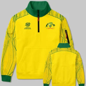 Cricket Australia 2026 Women's T20 World Cup Sweatshirt Zipper All Over Prints - Gift for Australia Fans QTCK010426A1-SHZ