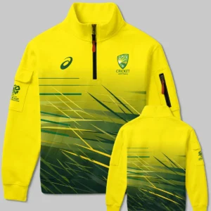 Cricket Australia 2026 Women's T20 World Cup Sweatshirt Zipper All Over Prints - Gift for Australia Fans QTCK010426A2-SHZ