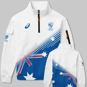 Cricket Australia 2026 Women's T20 World Cup Sweatshirt Zipper All Over Prints - Gift for Australia Fans QTCK010426A3-SHZ
