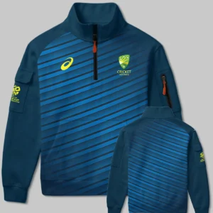 Cricket Australia 2026 Women's T20 World Cup Sweatshirt Zipper All Over Prints - Gift for Australia Fans QTCK010426A4-SHZ