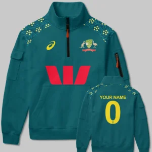 Cricket Australia T20 Mens 25/26 Sweatshirt Zipper All Over Prints - Gift for Australia Fans QTCK300326AA2-SHZ