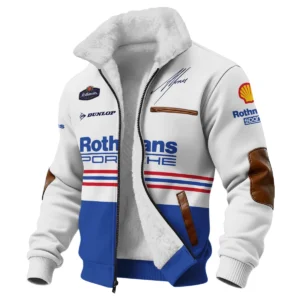 Alternative view of 1984 Alan Jones Rothmans Porsche Sandown 1000 Fleece Jacket BLAJ5426A1FJ