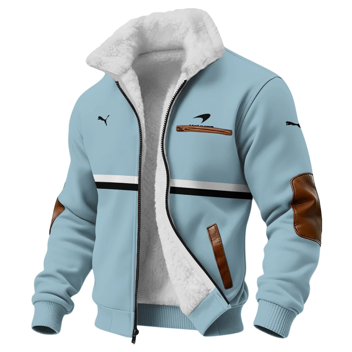 OP81 Oscar Piastri Puma McLaren - Fleece Jacket BLOP28326A1FJ - Image 2