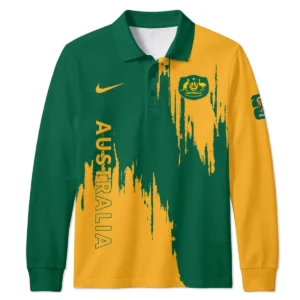 Alternative view of Australia Concept Jersey Long Polo All Over Prints - Gift for Australia Fans QTAU030426A6-LPL