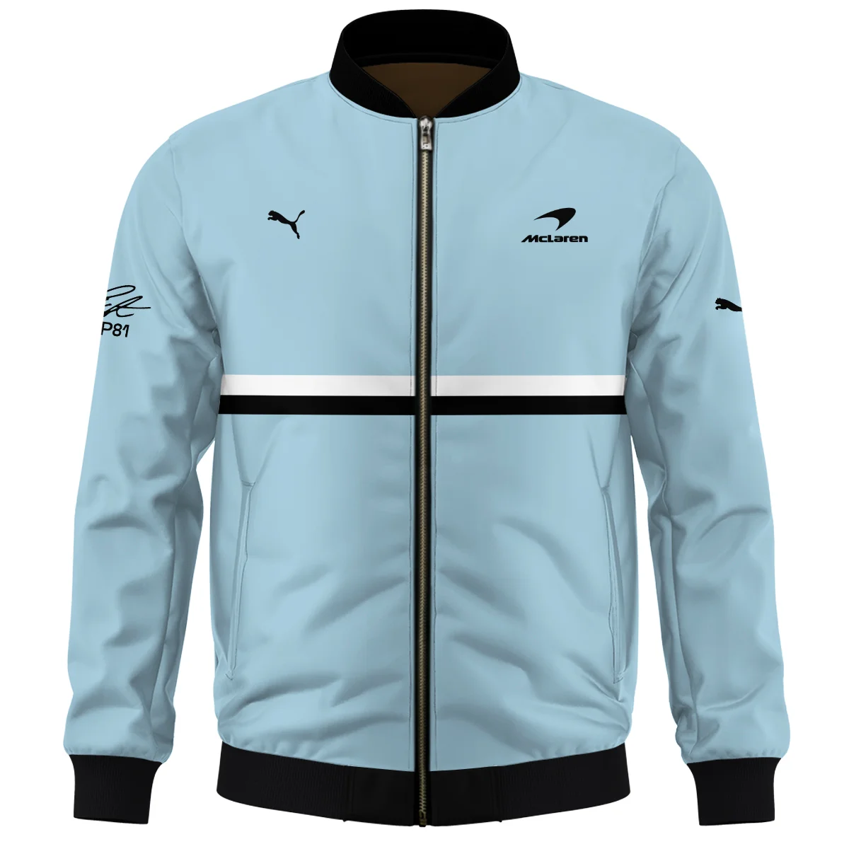 OP81 Oscar Piastri Puma McLaren - Bomber BLOP28326A1BB - Image 2