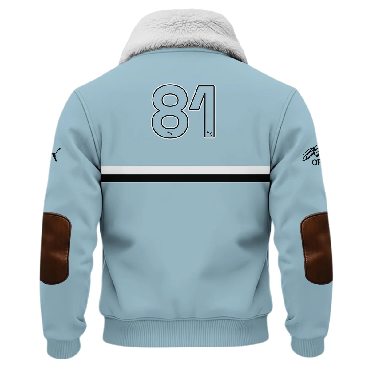 OP81 Oscar Piastri Puma McLaren - Fleece Jacket BLOP28326A1FJ - Image 3