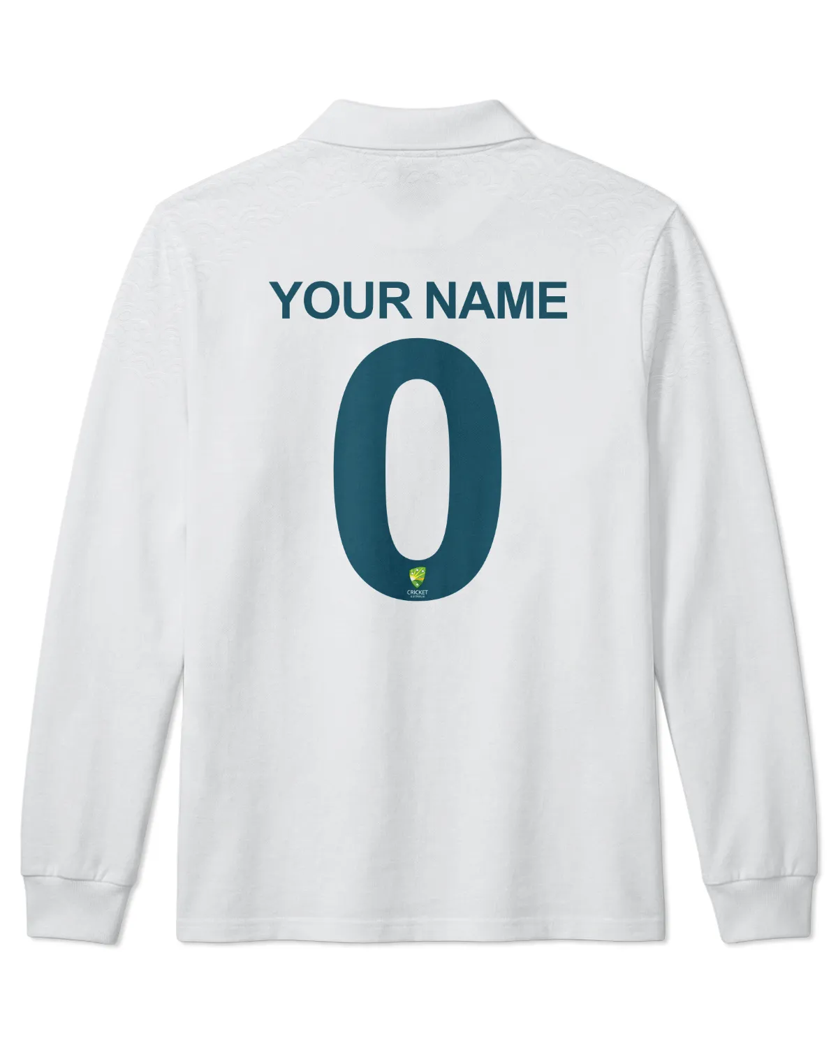 Cricket Cricket Australia Test Mens 25/26 Long Polo All Over Prints - Gift for Australia Fans QTCK300326AA3-LPL - Image 3