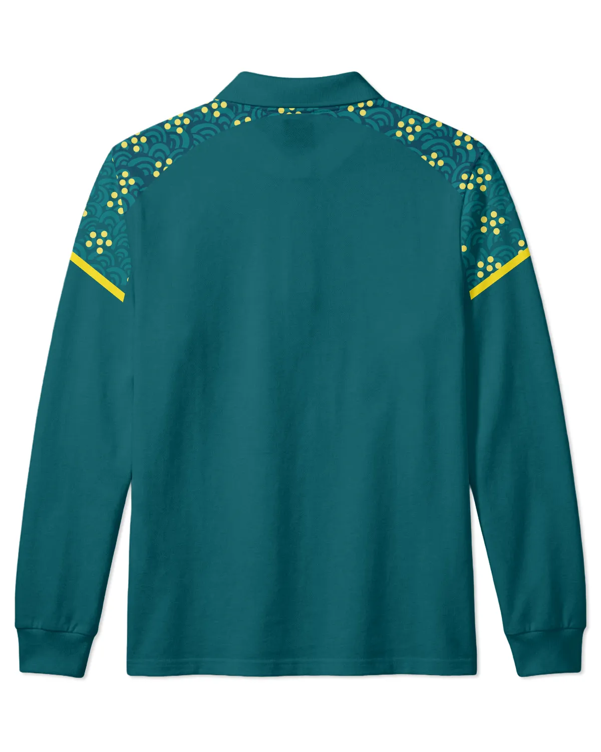 Cricket Australia 2026 Women's T20 World Cup Long Polo All Over Prints - Gift for Australia Fans QTCK300326AA5-LPL - Image 3