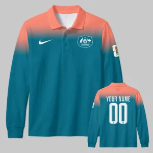 Australia Match Away 2026/27Jersey Long Polo All Over Prints - Gift for Australia Fans QTAU030426A7-LPL