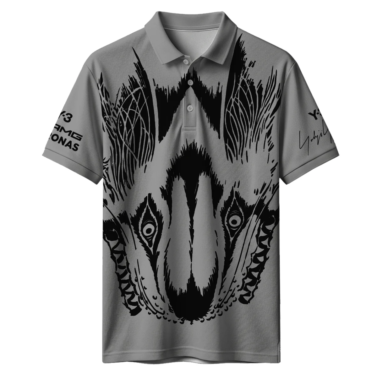 2026 Y-3 x Mercedes F1 - Polo Shirt BLMER18326A4PL - Image 2