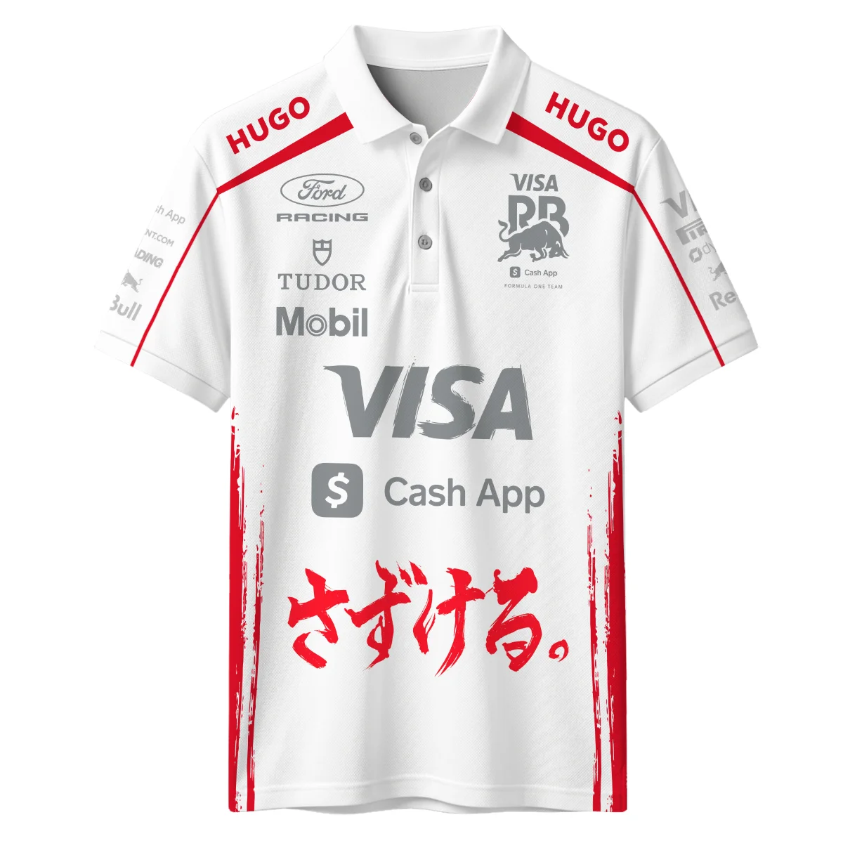 Japan Spring Edition Racing Bulls F1 - Polo Shirt BLVA243RCBPL - Image 2