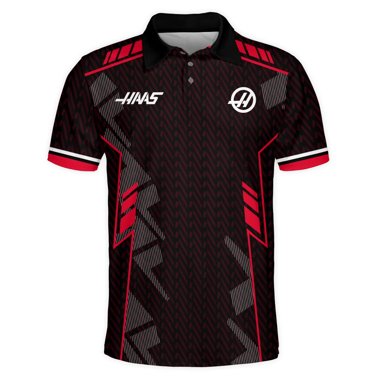 Haas F1 Teamwear Polo Shirt BLVA5326A1HAASPL - Image 2