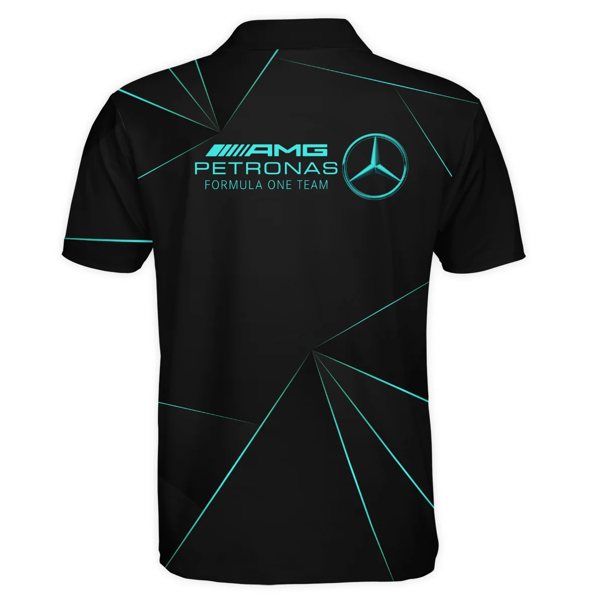 Mercedes F1 Teamwear Polo Shirt BL8326A1MERPL - Image 3