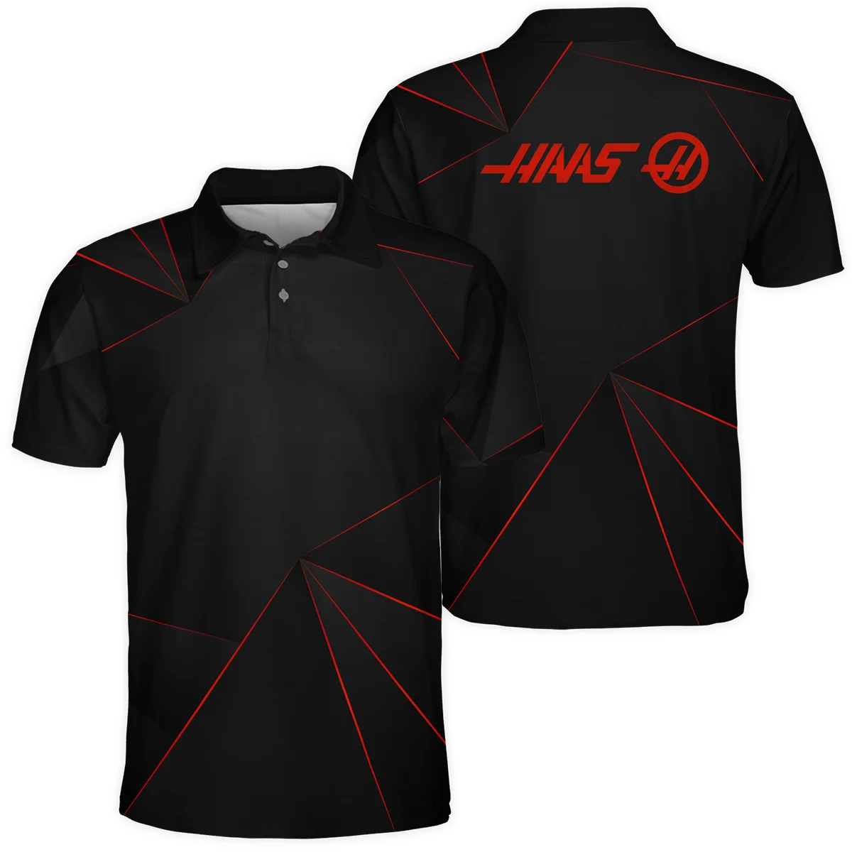 Haas F1 Teamwear Polo Shirt BL8326A1HAASPL
