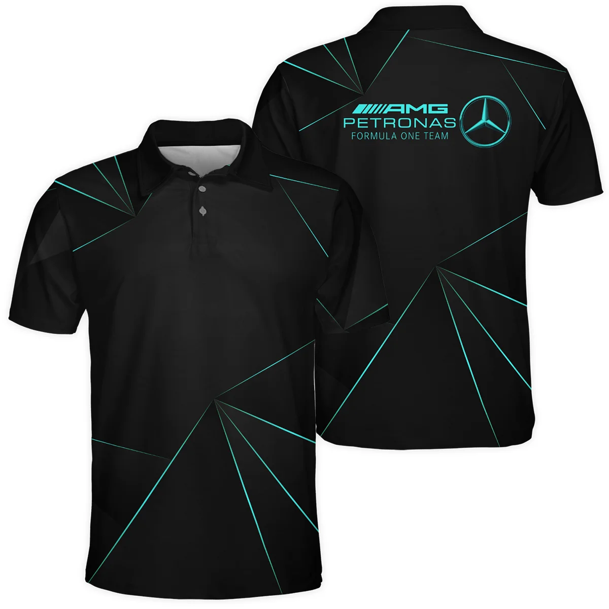 Mercedes F1 Teamwear Polo Shirt BL8326A1MERPL