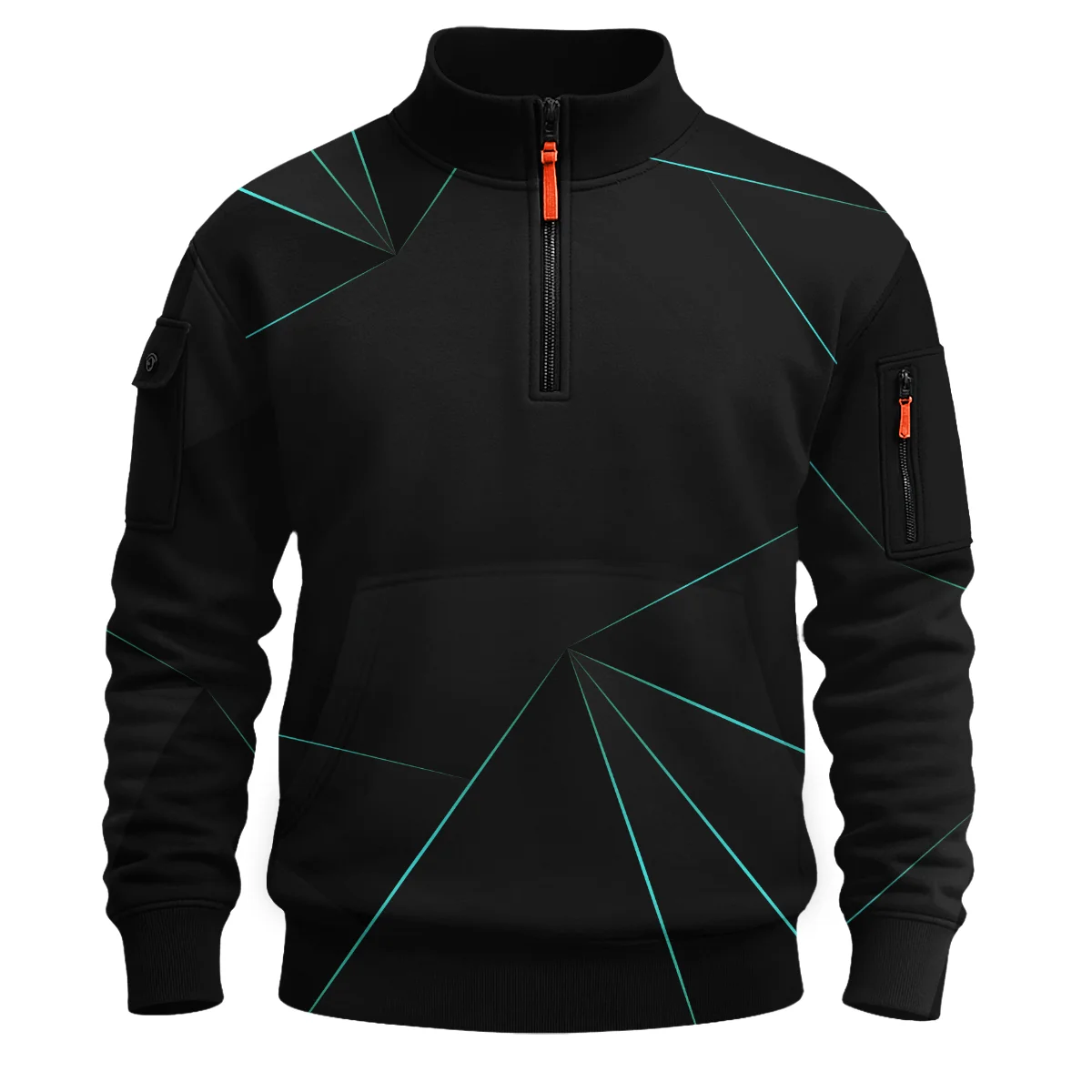 Mercedes F1 Teamwear Sweatshirt Zipper BL8326A1MERSHZ - Image 2