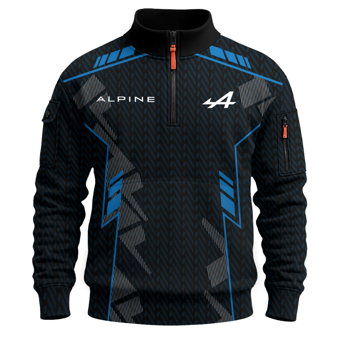 Alpine F1 Teamwear Sweatshirt Zipper BLVA5326A1ALPSHZ - Image 2