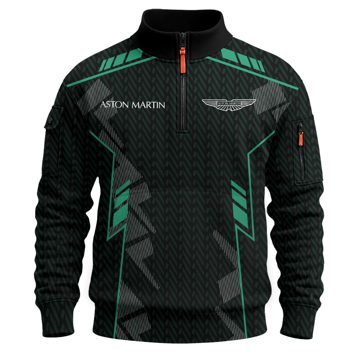 Aston Martin F1 Teamwear Sweatshirt Zipper BLVA5326A1AMSHZ - Image 2