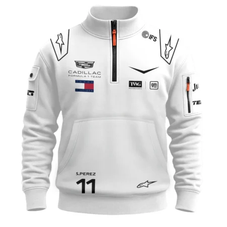 Alternative view of 2026 Sergio Perez Cadillac F1 Team Apparel Sweatshirt Zipper BLVA9326SP4SHZ