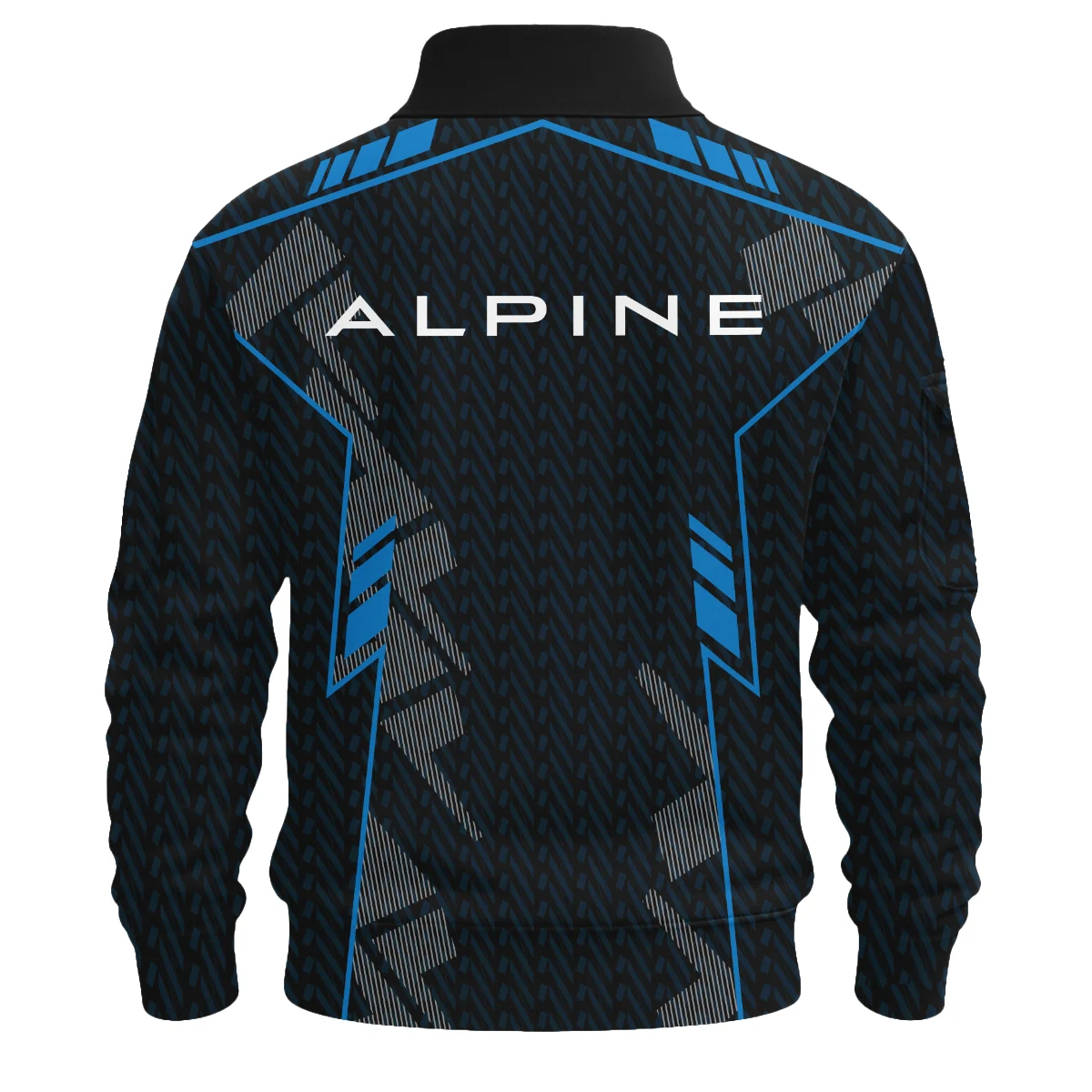 Alpine F1 Teamwear Sweatshirt Zipper BLVA5326A1ALPSHZ - Image 3