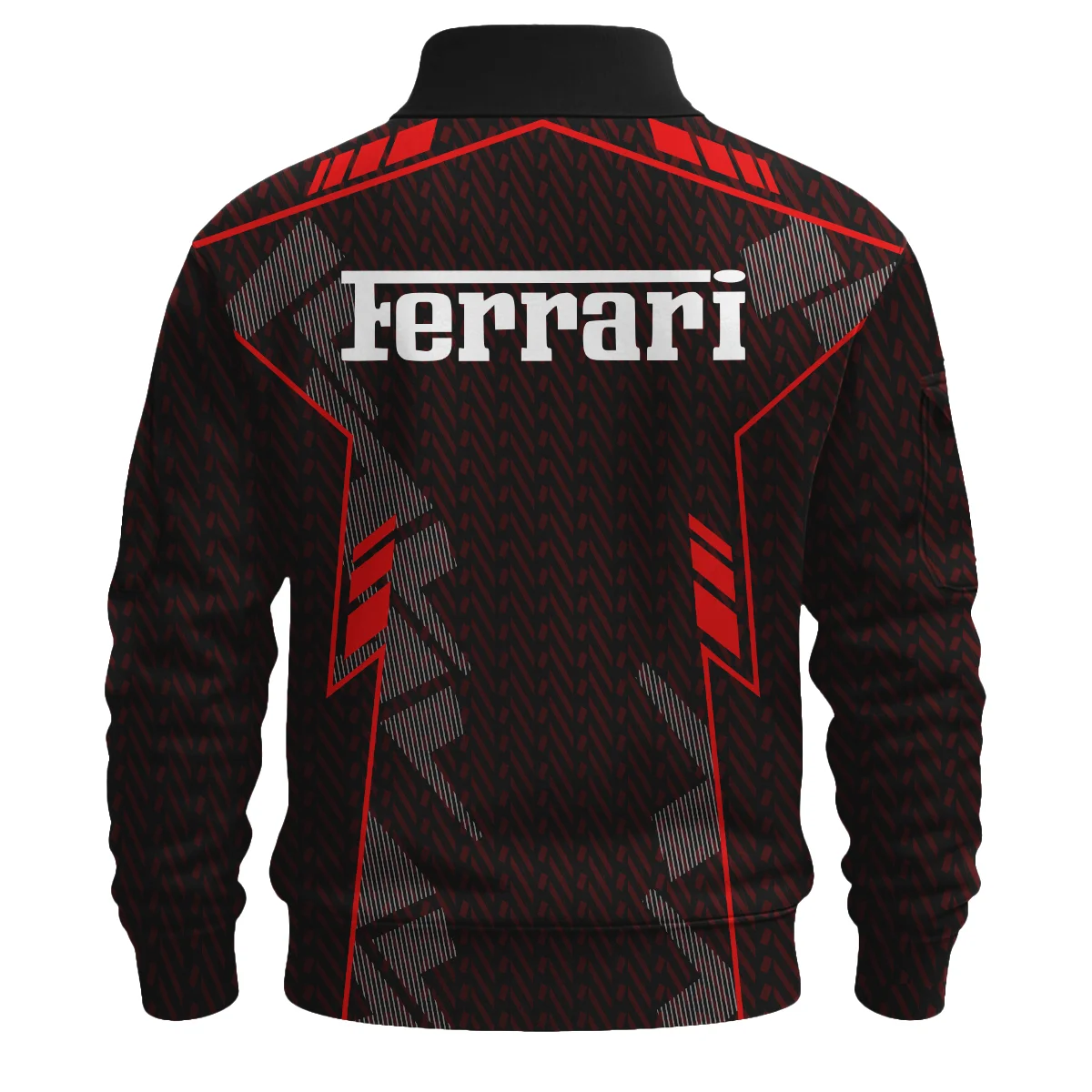 Ferrari F1 Teamwear Sweatshirt Zipper BLVA5326A1FRRSHZ - Image 3