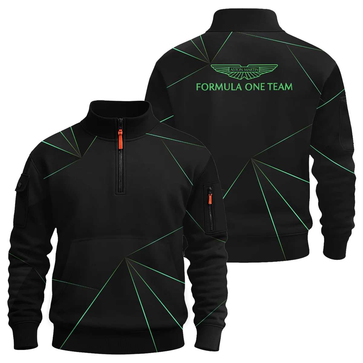 Aston Martin F1 Teamwear Sweatshirt Zipper BL8326A1AMSHZ