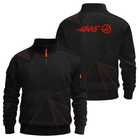 Haas F1 Teamwear Sweatshirt Zipper BL8326A1HAASSHZ