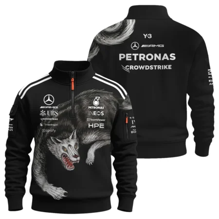 2026 Mercedes x Y-3 Japan GP F1 - Sweatshirt Zipper BLMER18326A2SHZ
