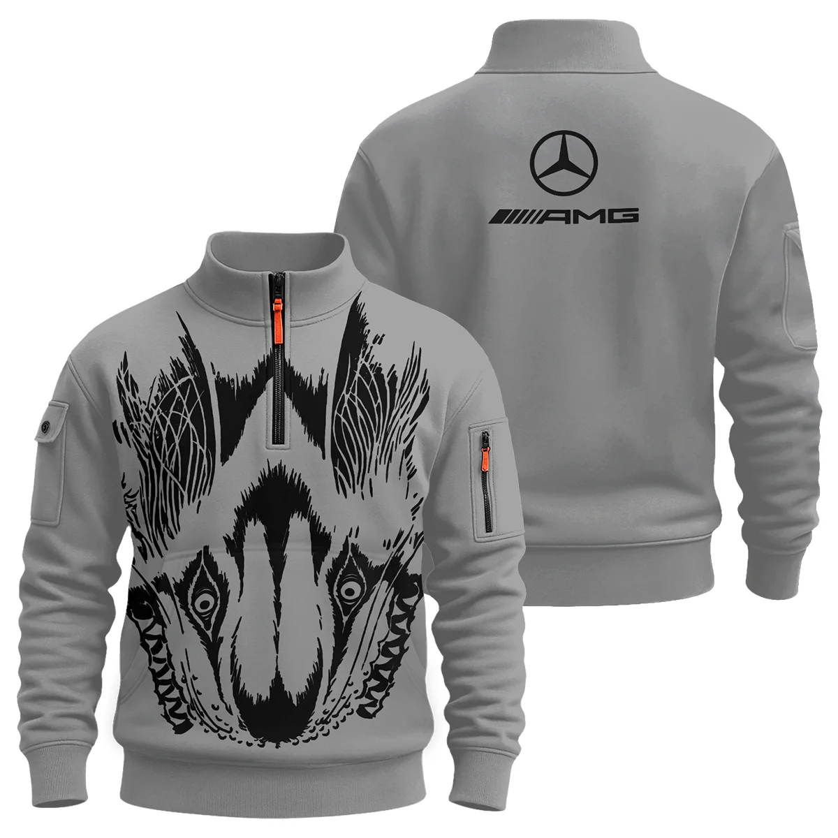 2026 Y-3 x Mercedes F1 - Sweatshirt Zipper BLMER18326A4SHZ