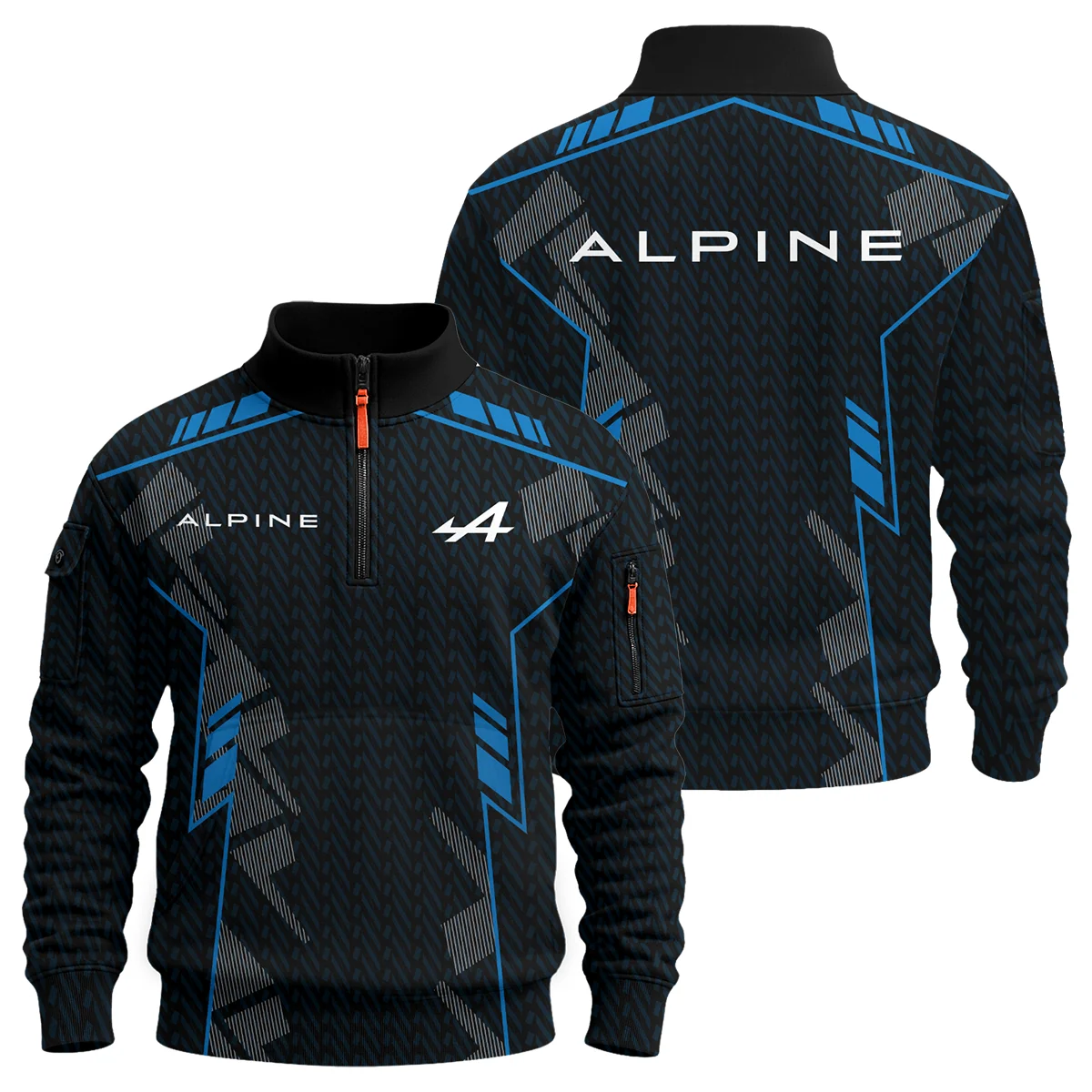 Alpine F1 Teamwear Sweatshirt Zipper BLVA5326A1ALPSHZ